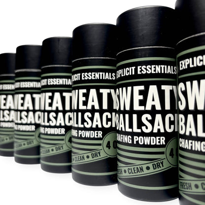 Sweaty Ball Sack Chafing Powder