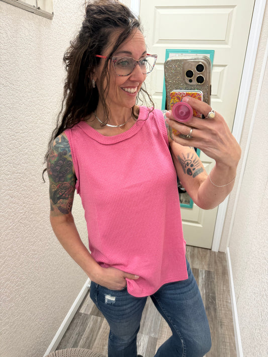Wanda Waffle Tank