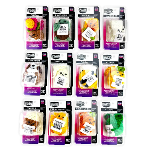 Emotional Support Crochet Air Freshener