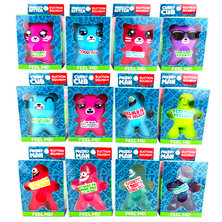 Suction Cup Squishy Pals
