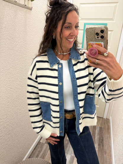 Ivy the Great Collared Cardi