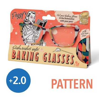 Peggy's Baking Glasses: Pattern +2.0