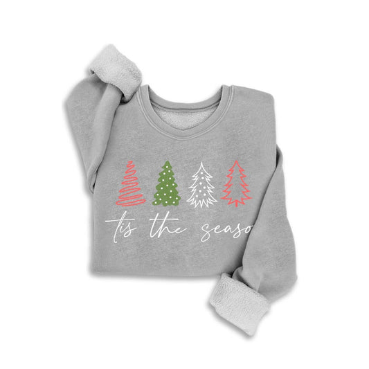 Tis THE SEASON MINERAL SWEATSHIRTS: MINERAL HEATHER GREY