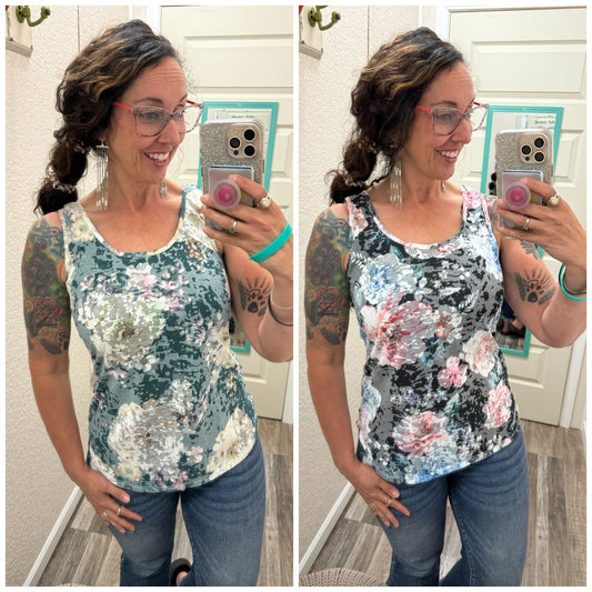 Chelsea Floral Tank Top