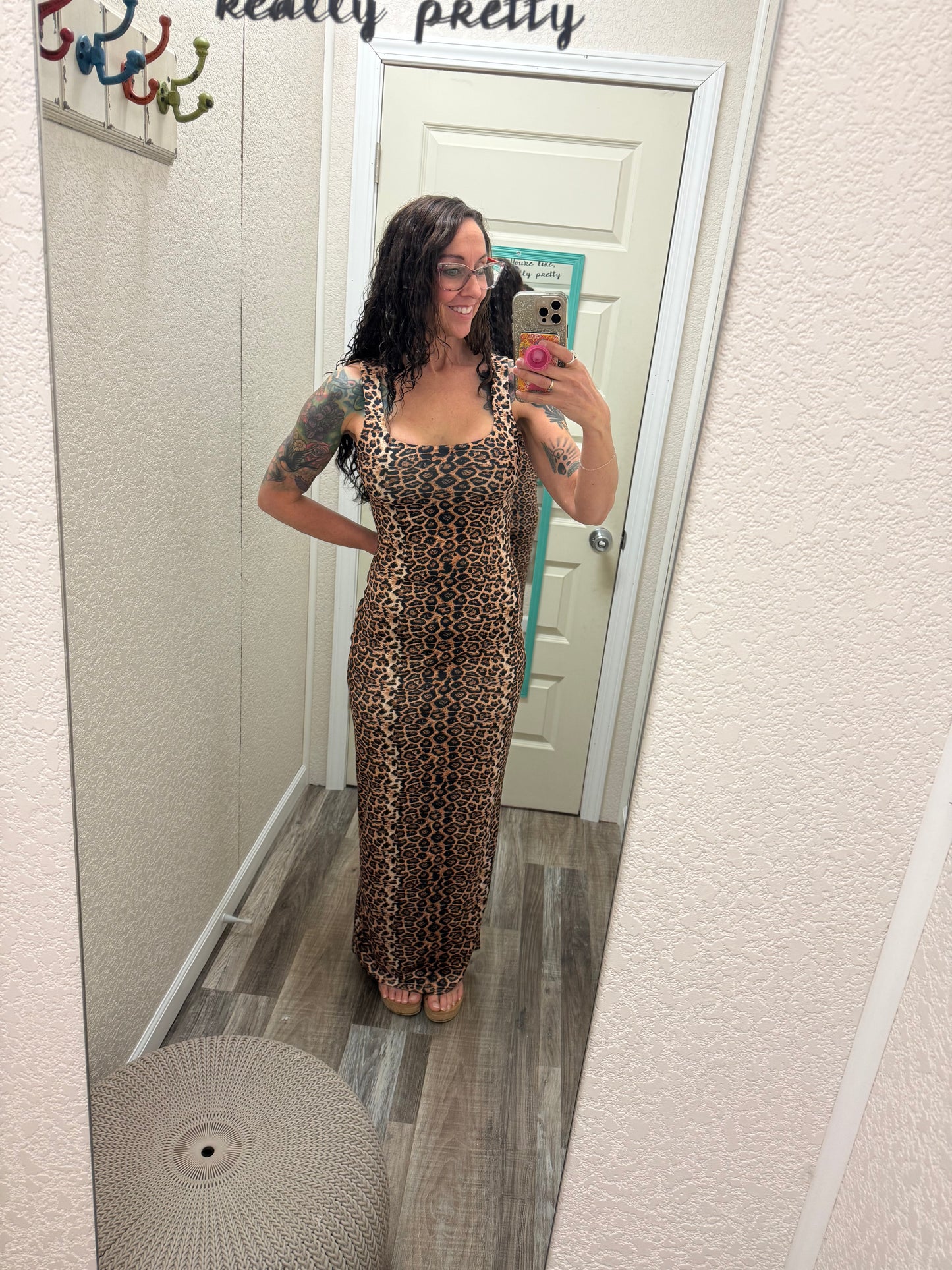 Bellagio Leopard Dress