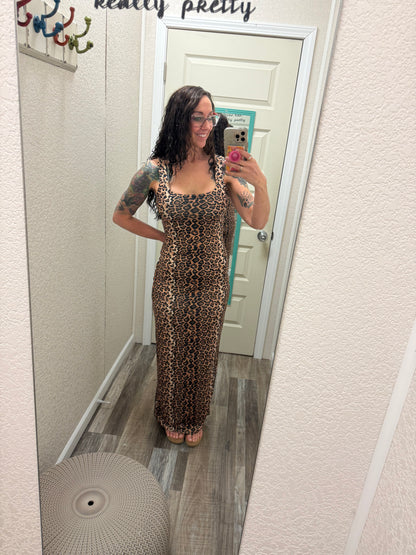 Bellagio Leopard Dress