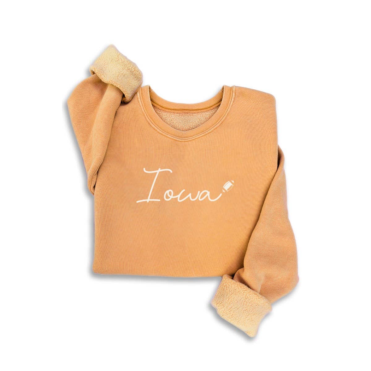 IOWA MINERAL SWEATSHIRTS: Mineral Mustard