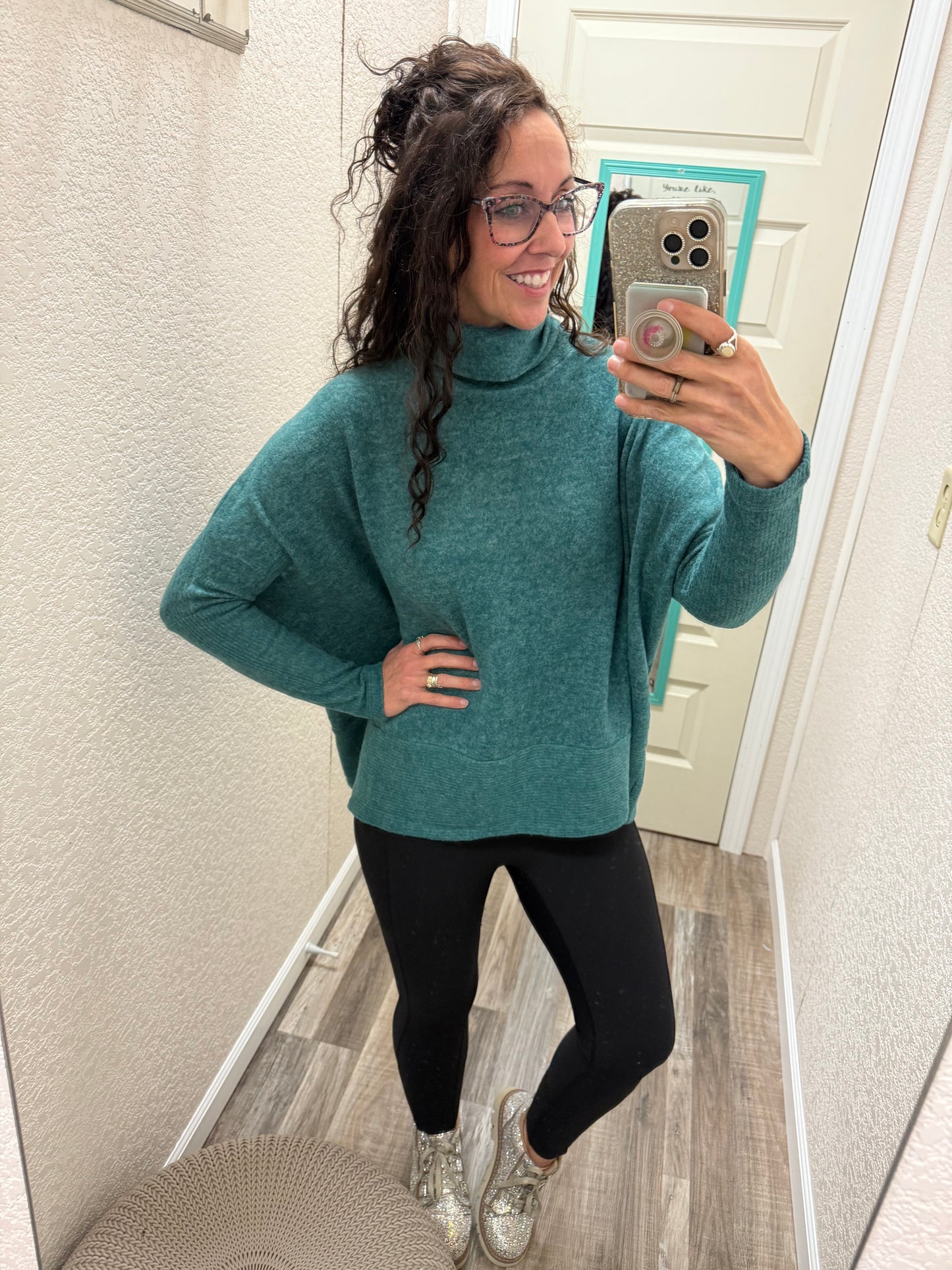 Fawn Hacci Turtleneck Sweater