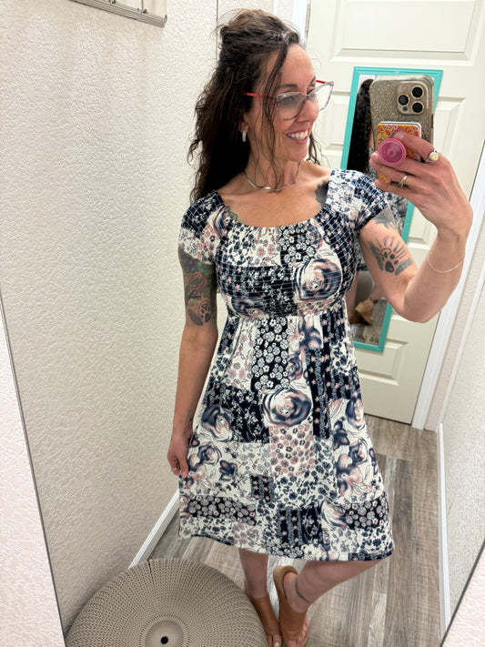 Polly Patchwork Dress