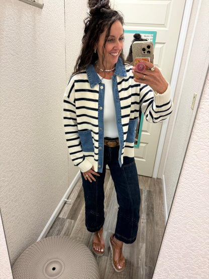 Ivy the Great Collared Cardi