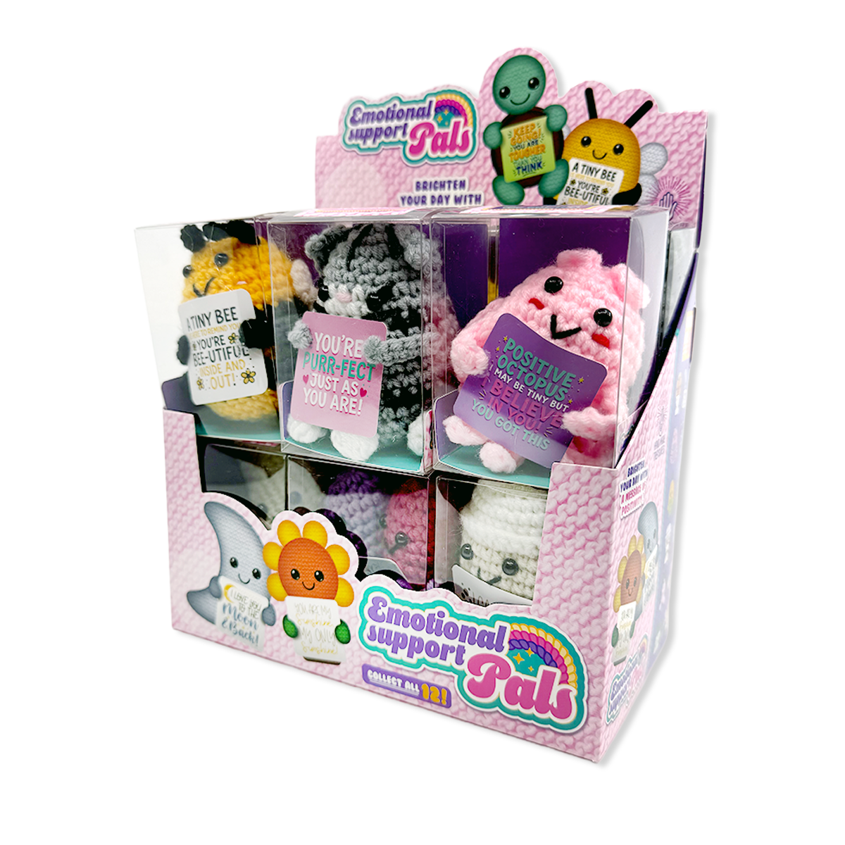 Emotional Support Crochet Plush Pals