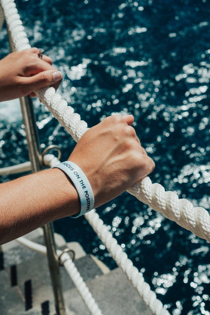 Focus on the Positive Interactive Affirmation Bracelet