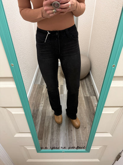 Back In Black Bootcut High Rise Lovervet Jeans