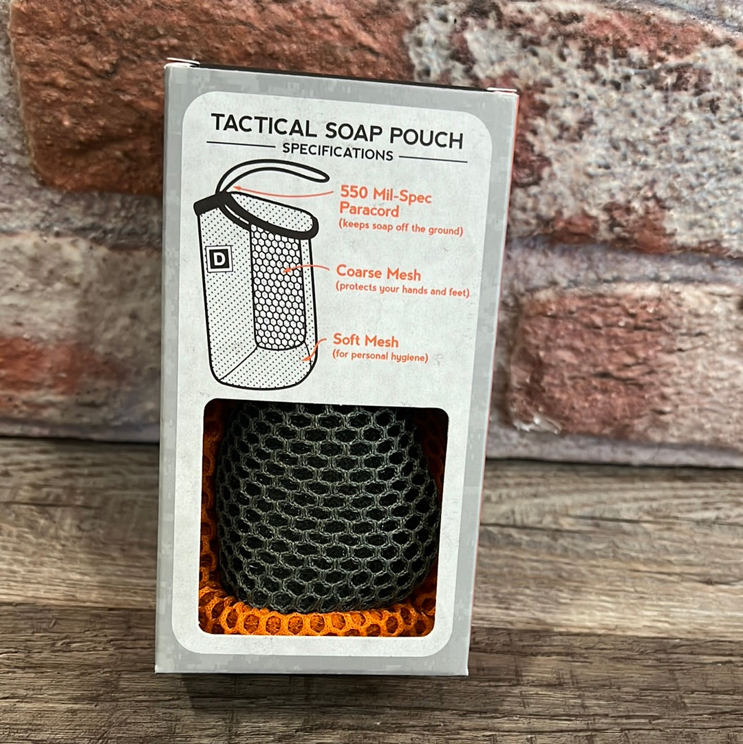 Tactical Soap on a Rope Scrubbing Pouch