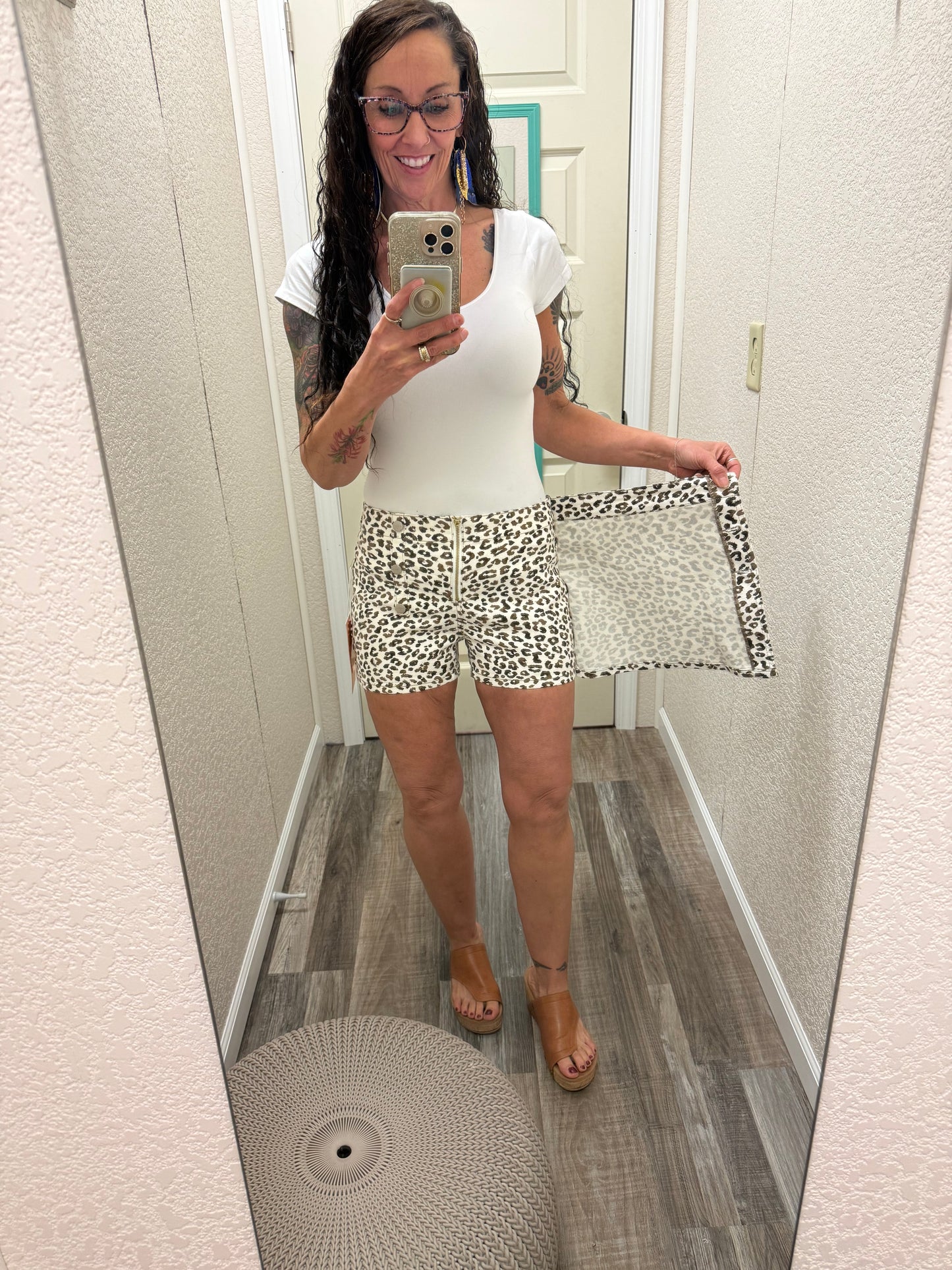 Charlotte Button Down Skort