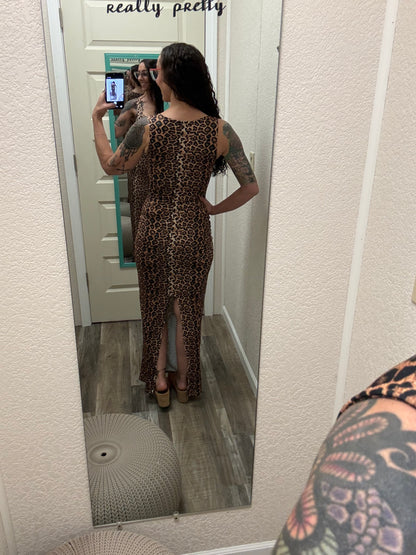 Bellagio Leopard Dress