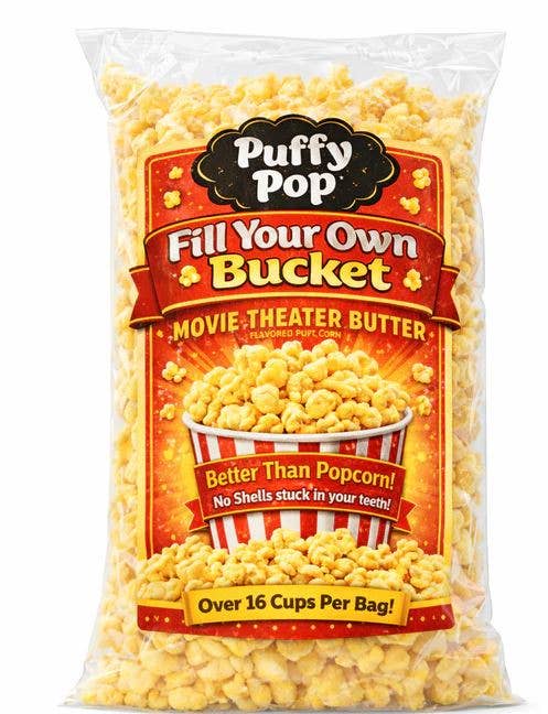 Puffy Pop - Movie Theater Butter  (10 oz)-