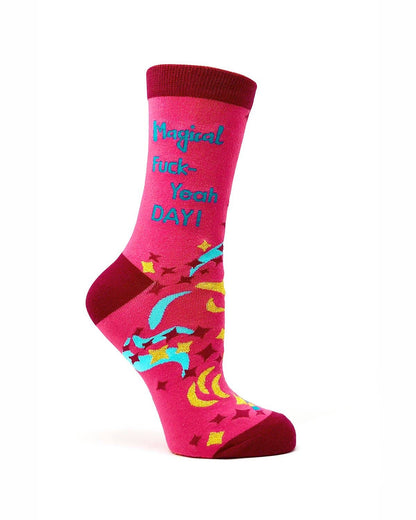 Magical F**k-Yeah Day Women's Crew Socks