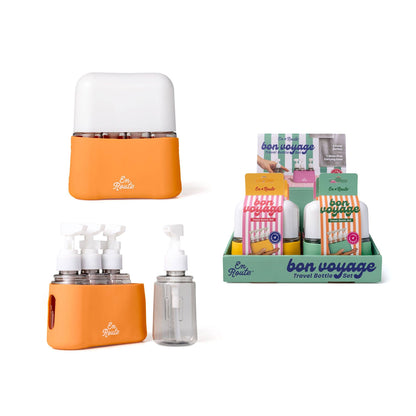 4 Piece Travel Bottles