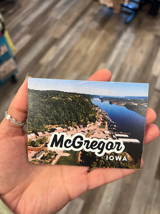 McGregor Iowa Refrigerator Magnet - 4x3