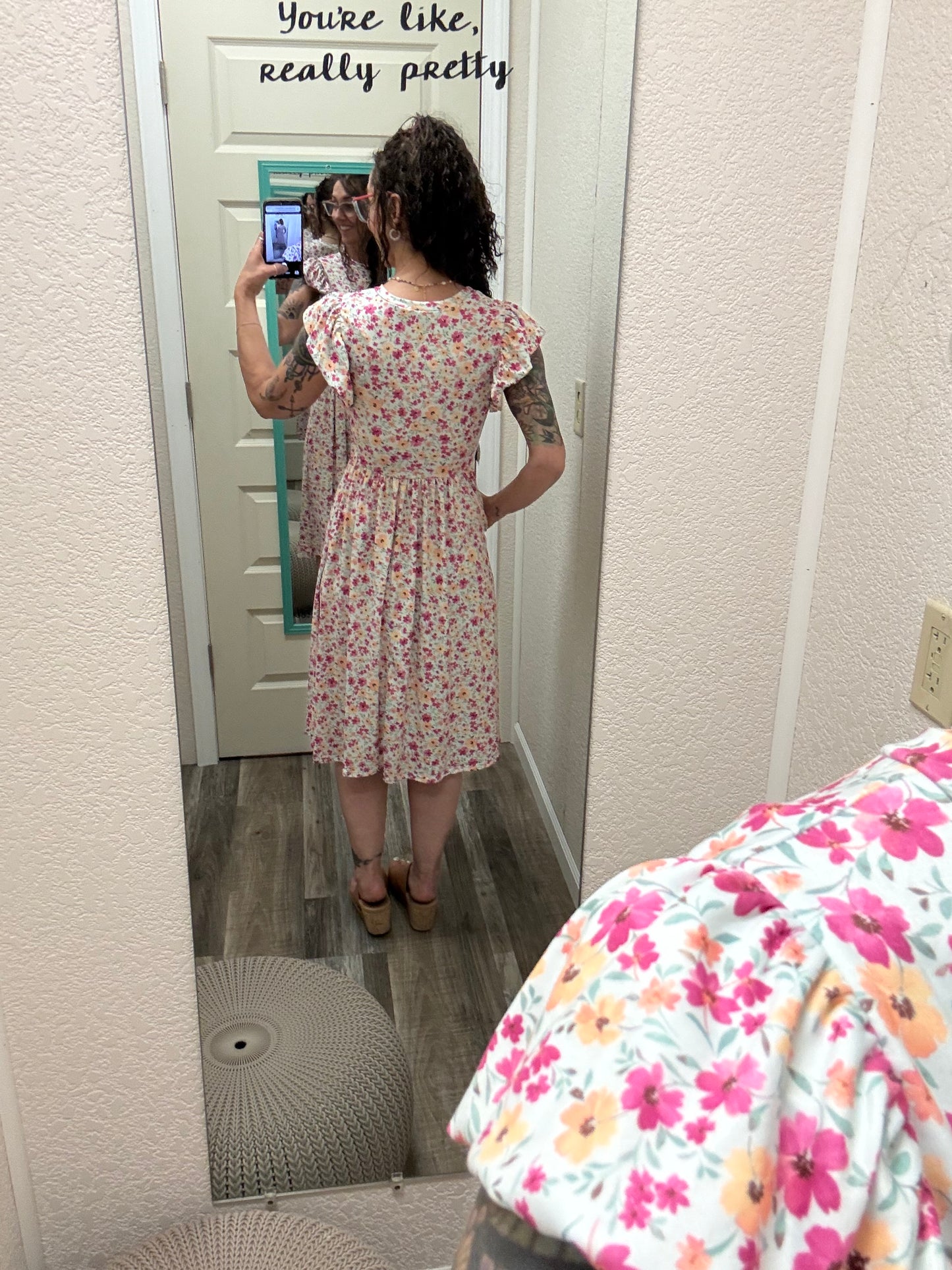 Brunch Please Midi Length Dress