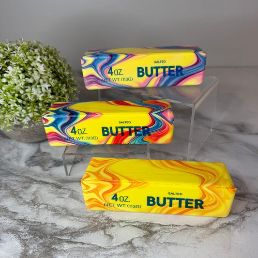 Tie dye Butter Stress Squishy Toy