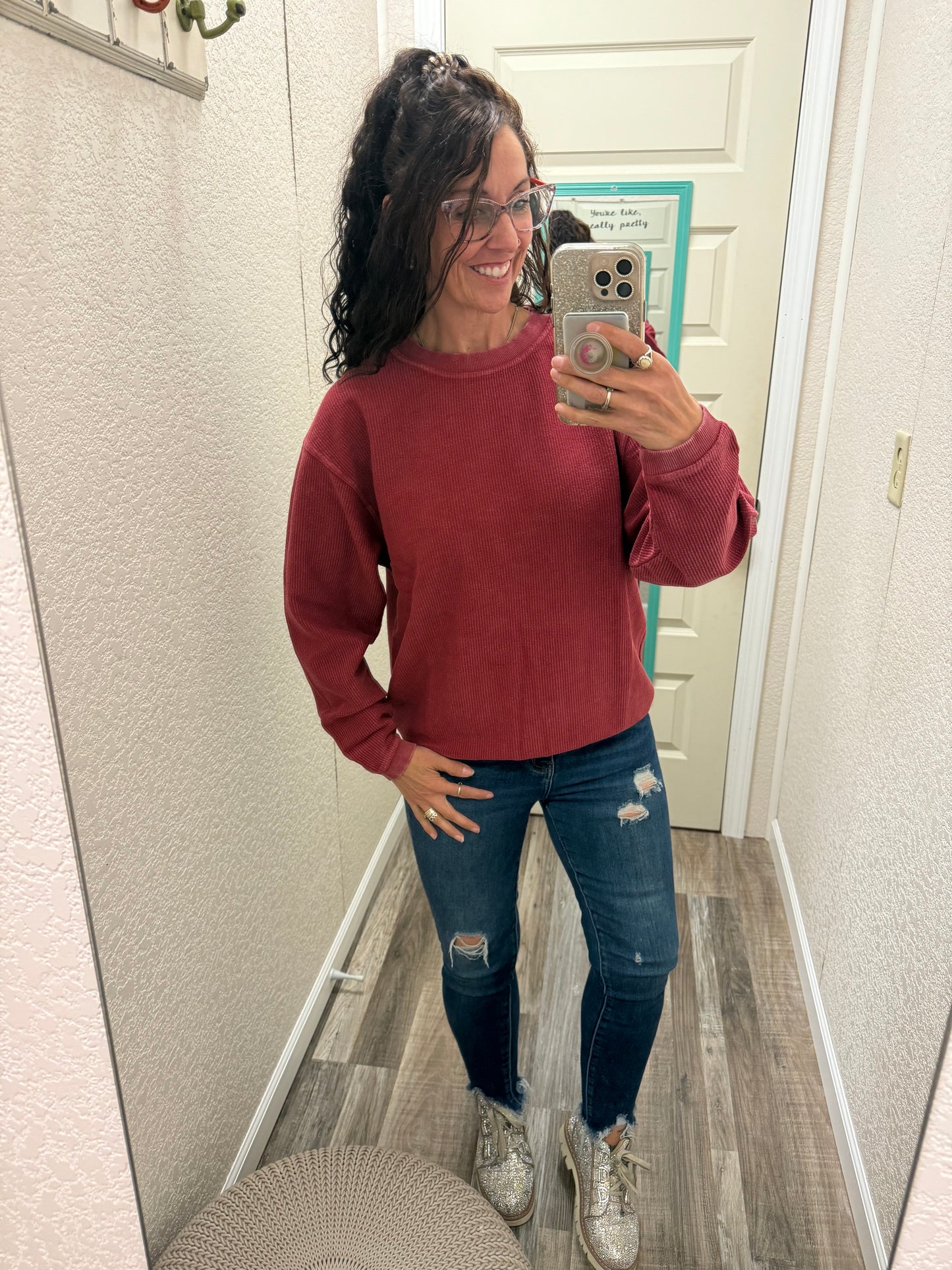 Merlo Luxe Corded Crew