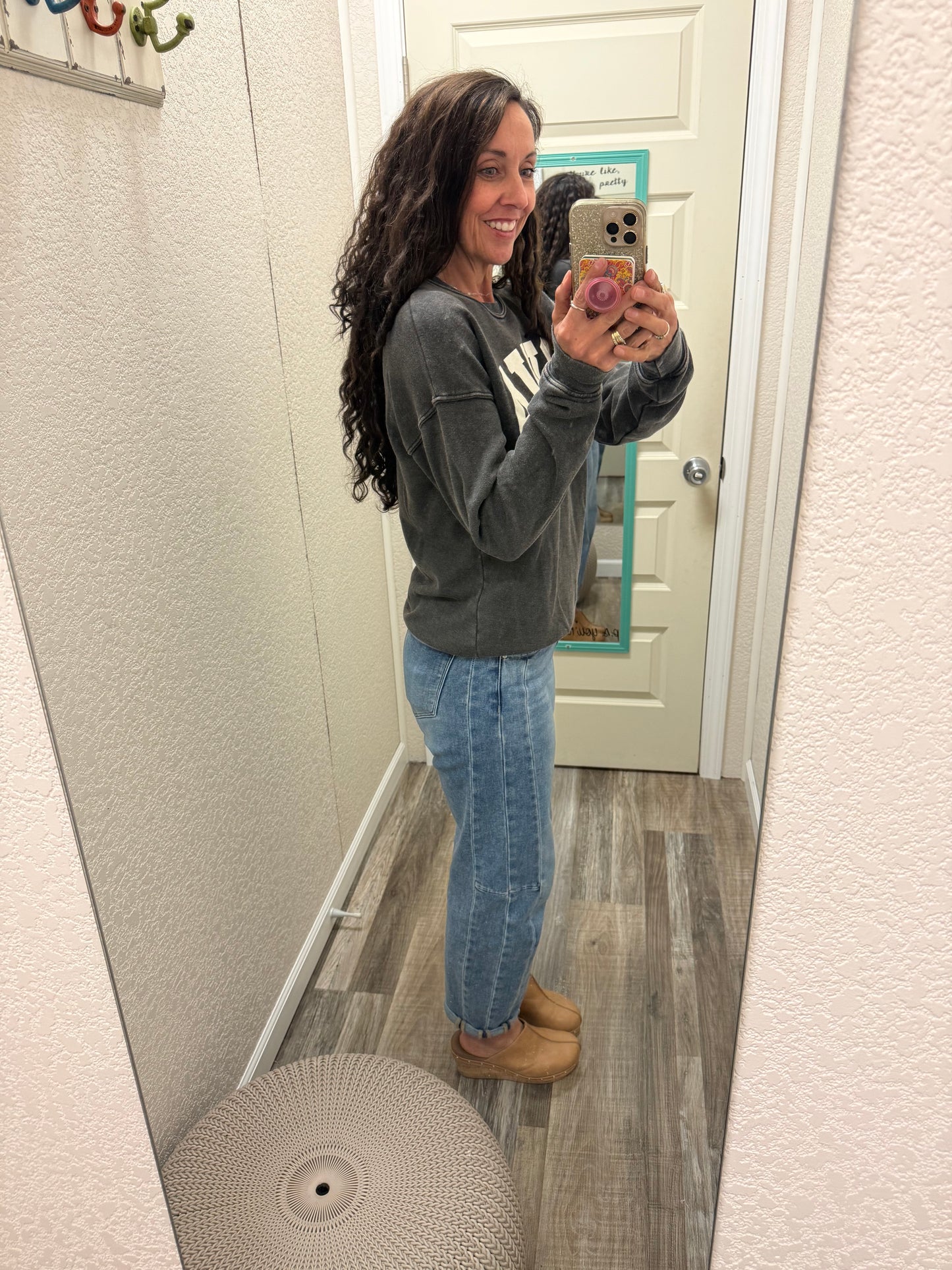IOWA MINERAL SWEATSHIRTS: Mineral Black
