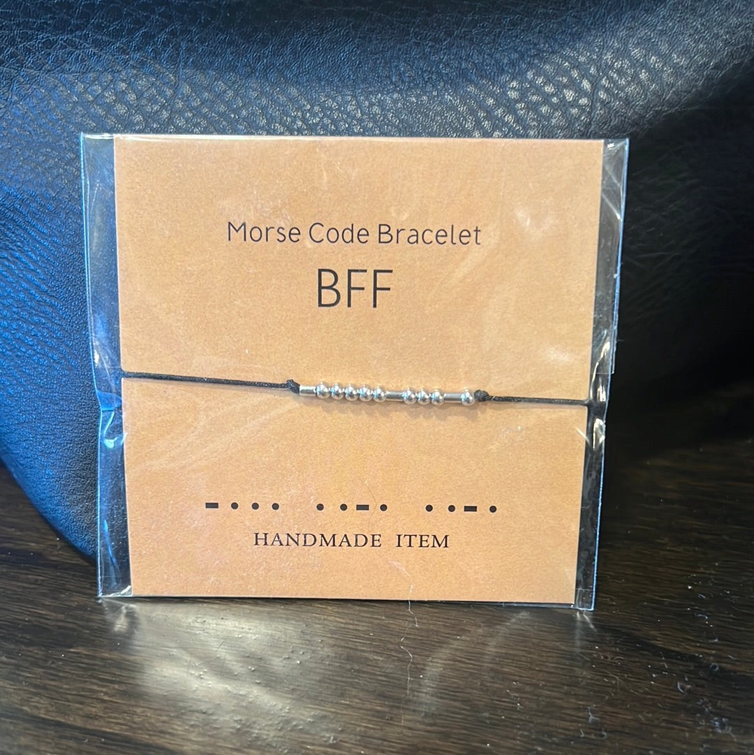 Morse Code Bracelet (BFF)