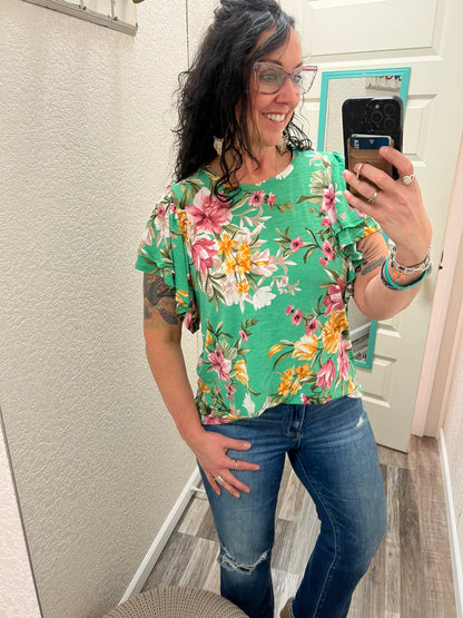 Spring Blooms Top