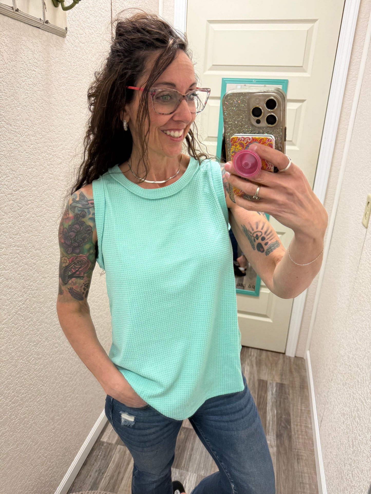 Wanda Waffle Tank