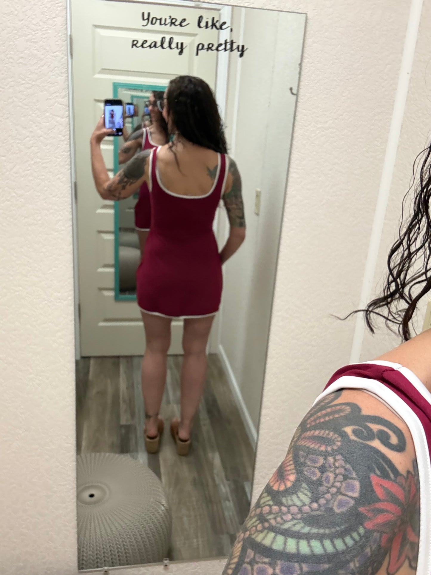 Scottie Scrumptious Sporty Dress With Built In Shorts