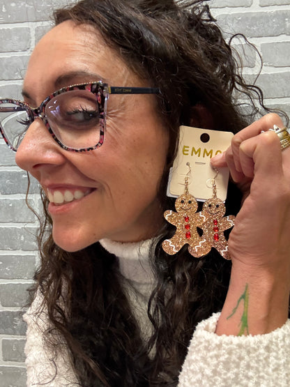 Gingergread Gold Earrings