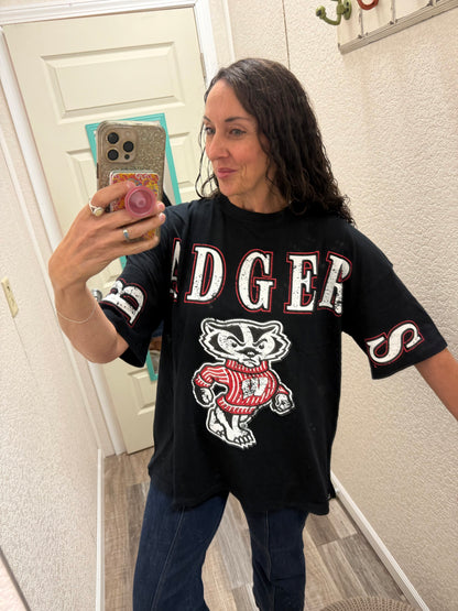 Wisconsin Southern Split OS Band Tee