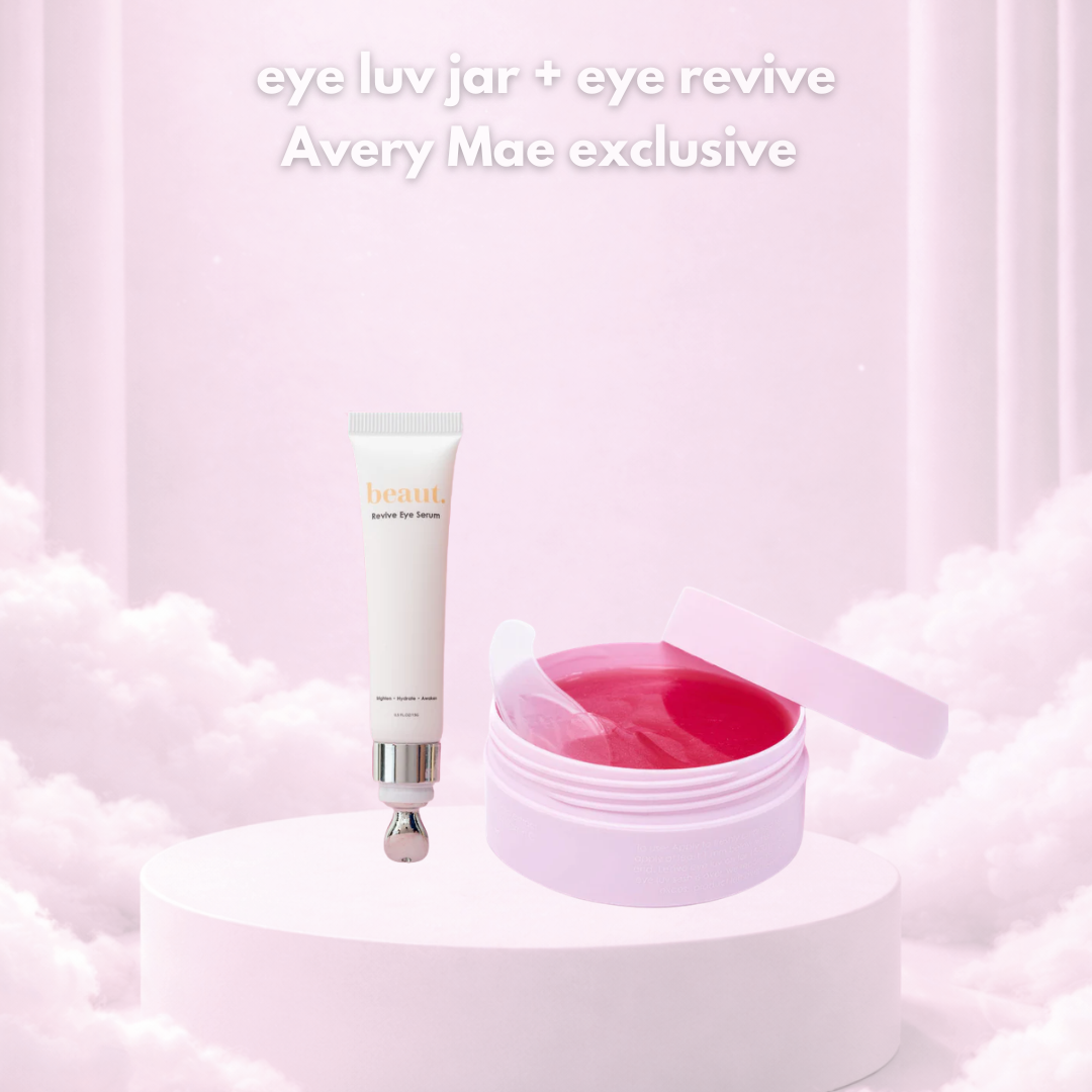 eye luv jar + eye revive