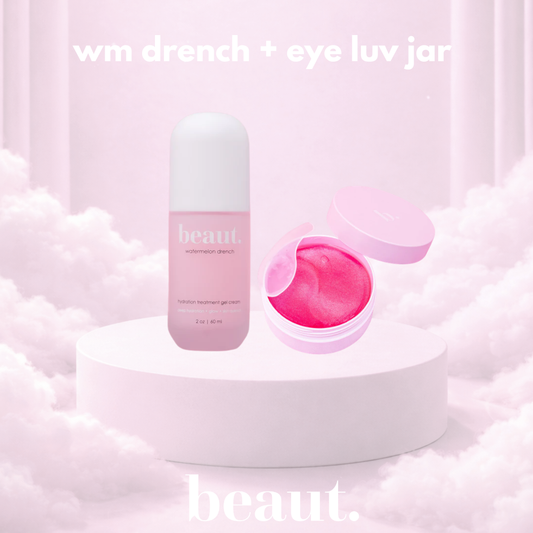 watermelon drench + eye luv jar