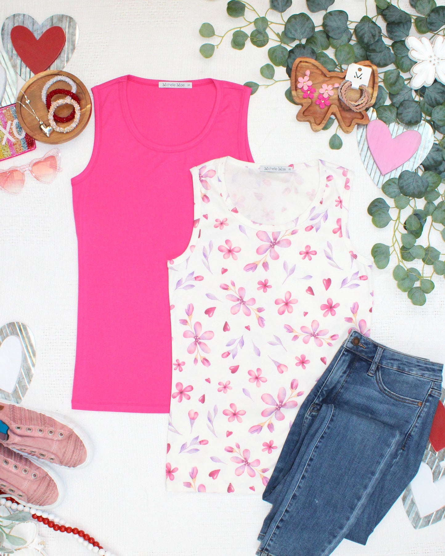 Ava Tank - Pink