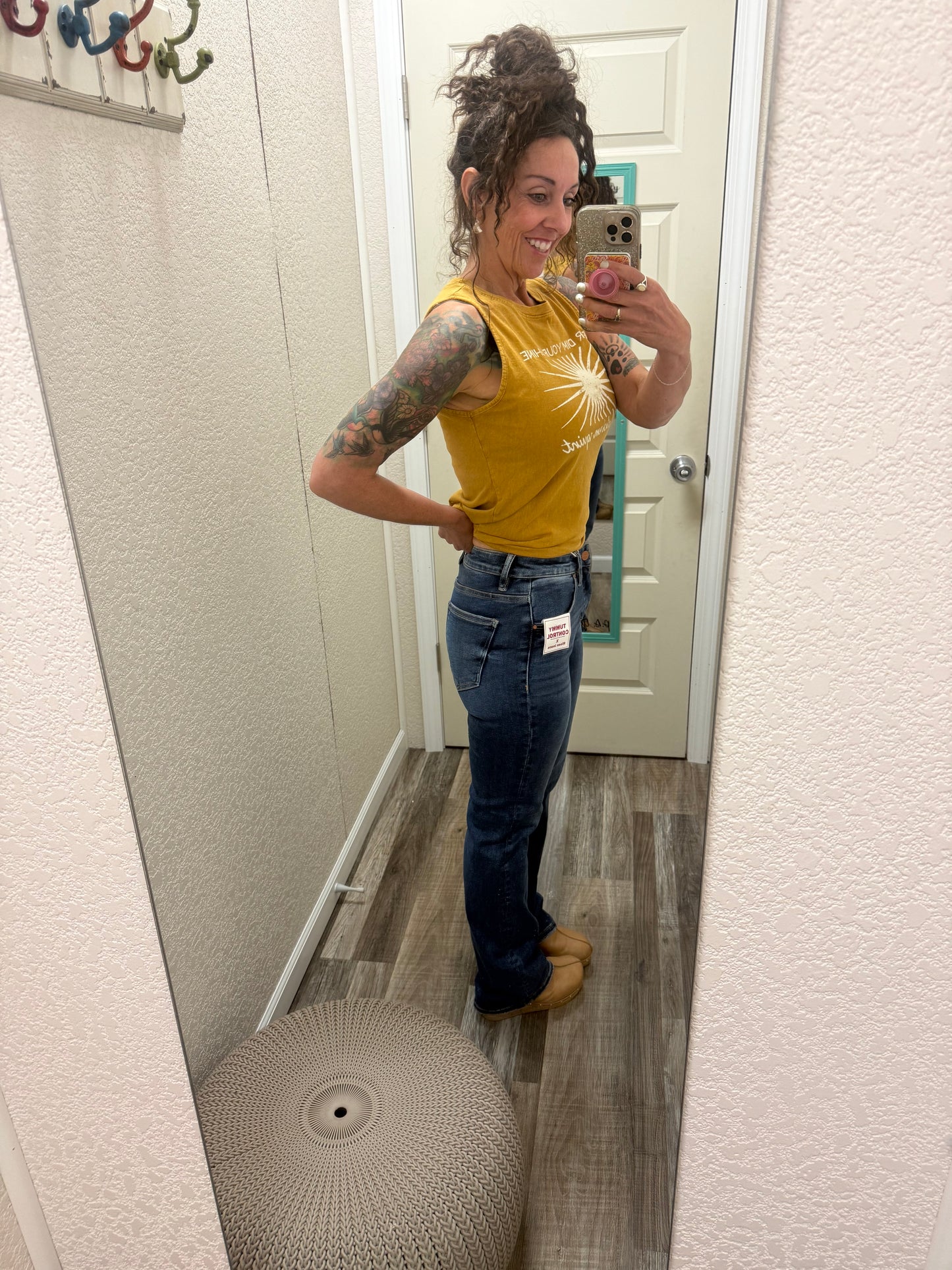 Felicity High Rise Tummy Control Straight Risen Jeans