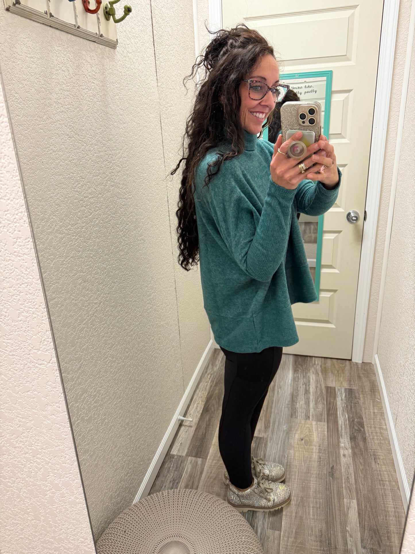 Fawn Hacci Turtleneck Sweater