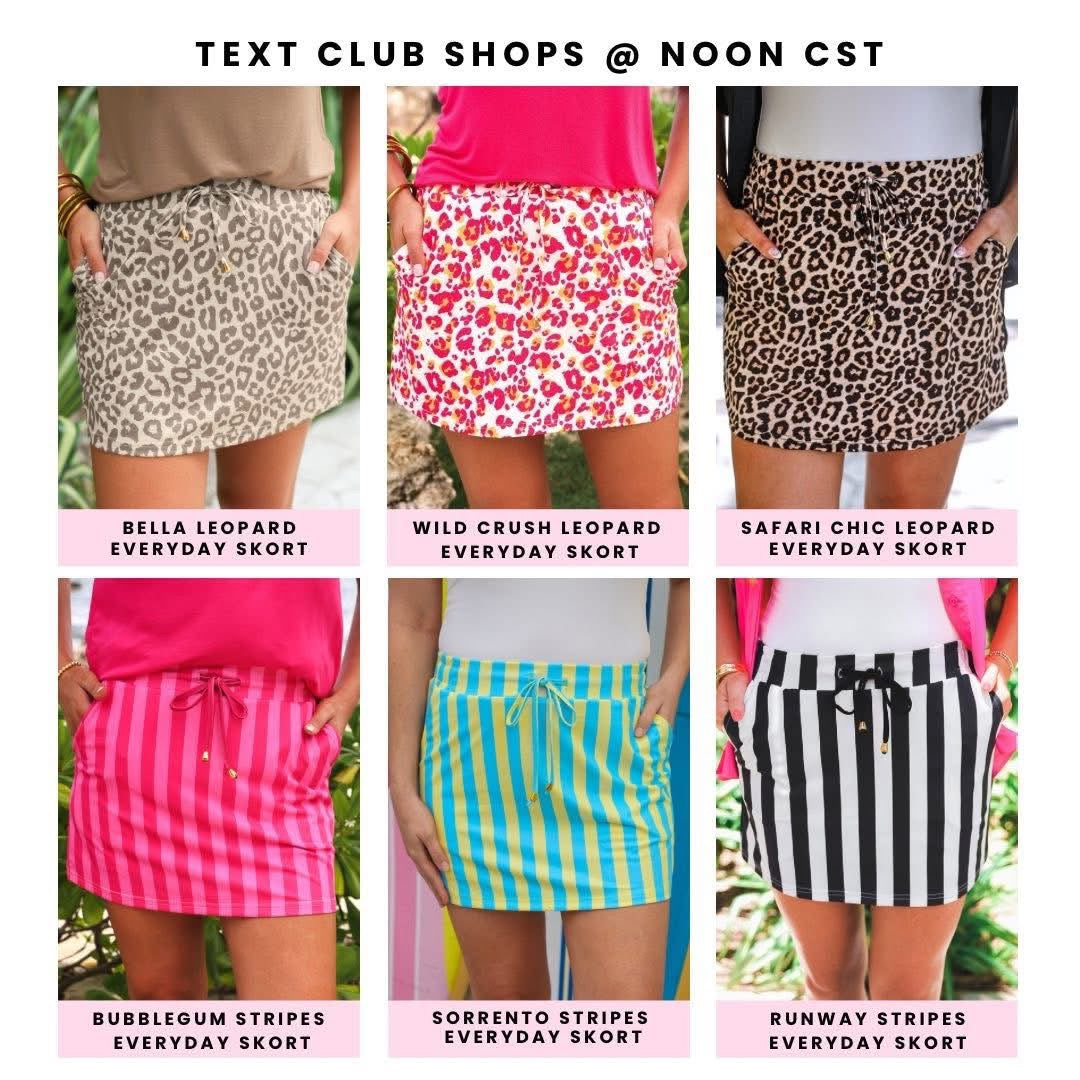 PREORDER- Jess Lea Skort