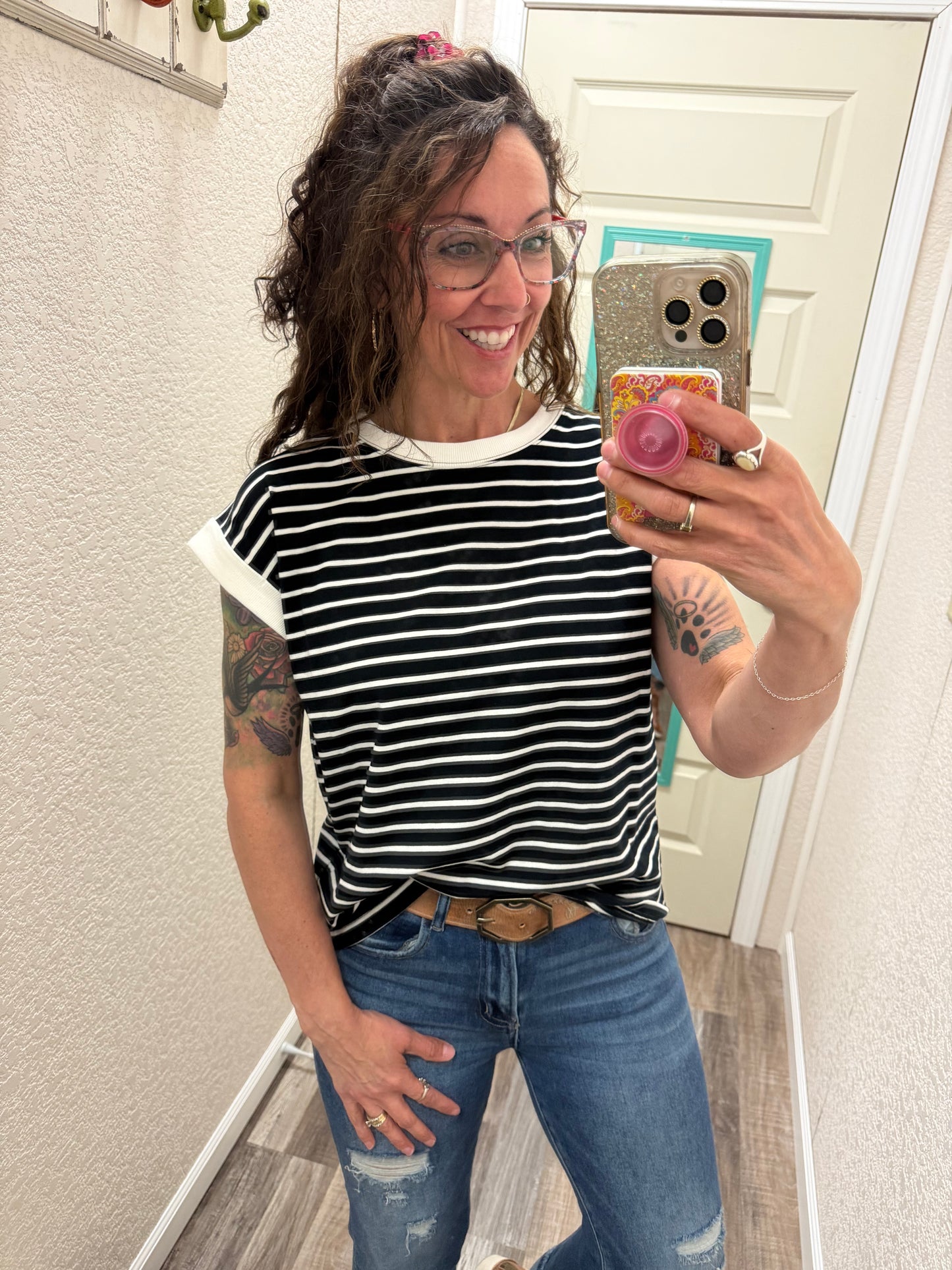 Savannah Stripes Short Sleeve T