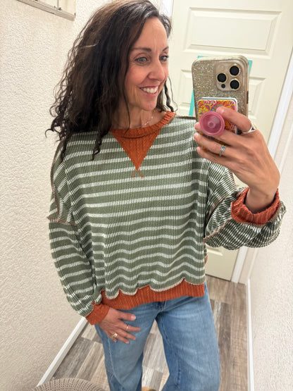 Rusty Sage Pullover