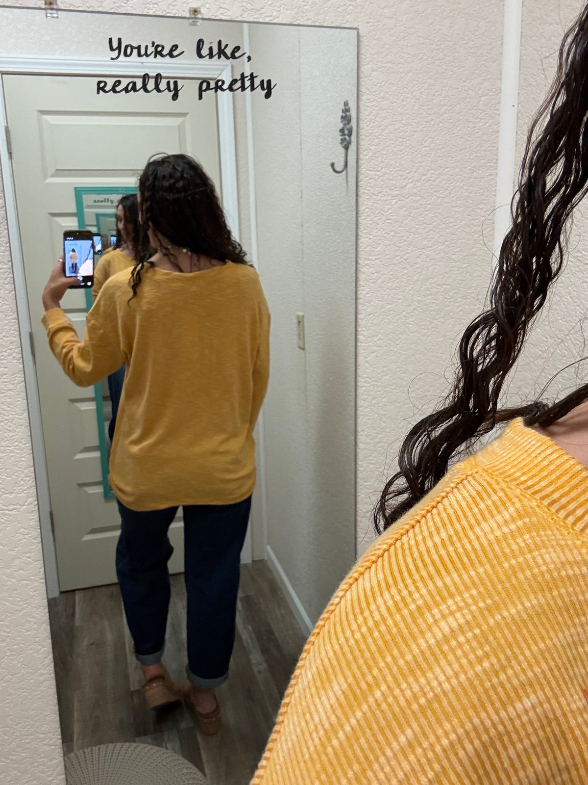 Iowa Hawkeyes Bailey V neck Game Day Tunic