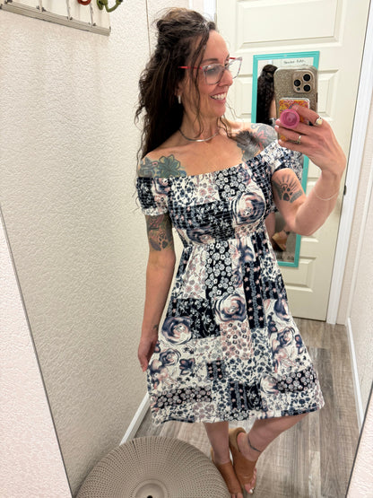 Polly Patchwork Dress