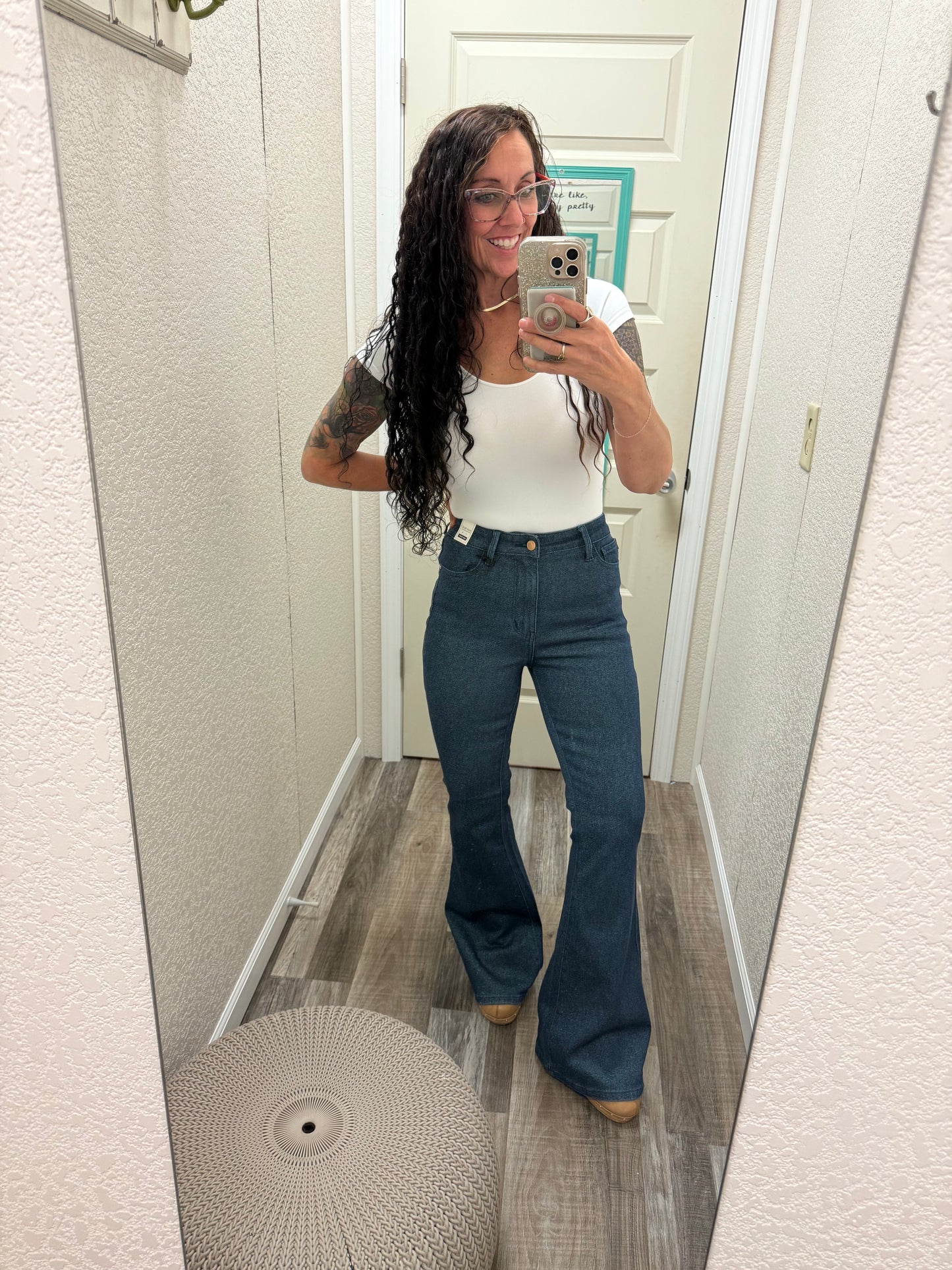 Lacy - Judy Blue Glitter Jeans