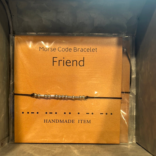 Morse Code Bracelet (Friend)