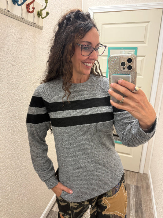 Varsity Stripes Sweater