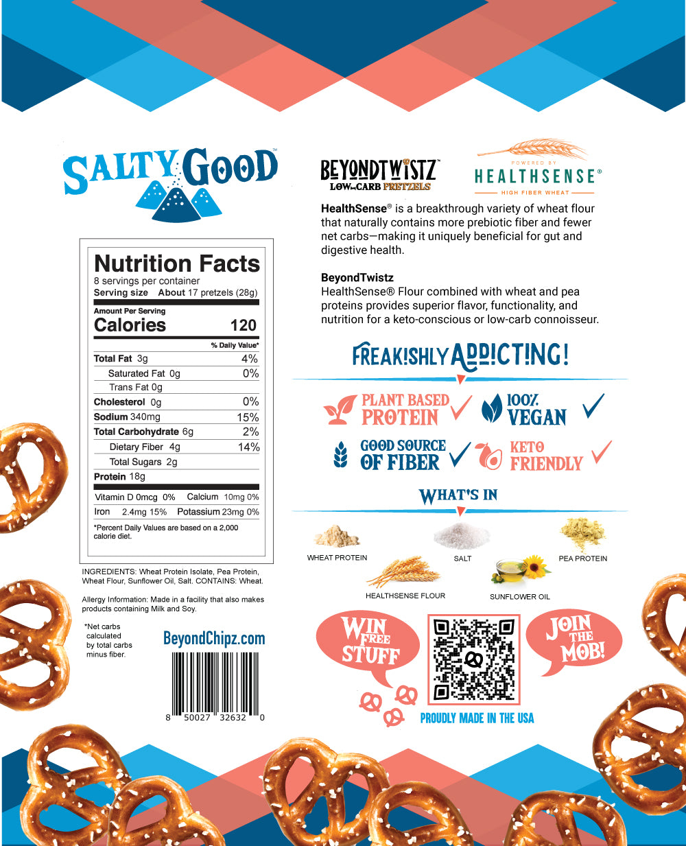 Low Carb Pretzels Salty Good