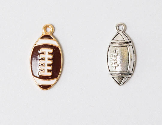 Game Day Football Charm