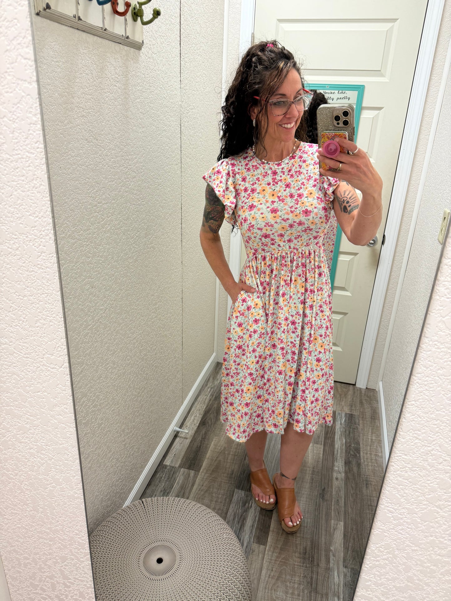 Brunch Please Midi Length Dress